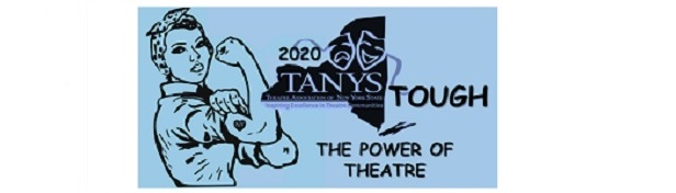 TANYS 2020 virtual theatre festival logo slide